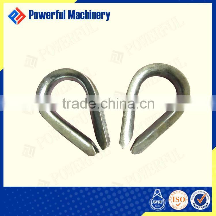 Heavy Duty British Standard DIN6899B Wire Rope Thimble for Lifting