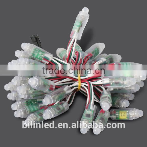 Addressable WS2811 DMX 12mm 5v waterproof RGB led pixel light