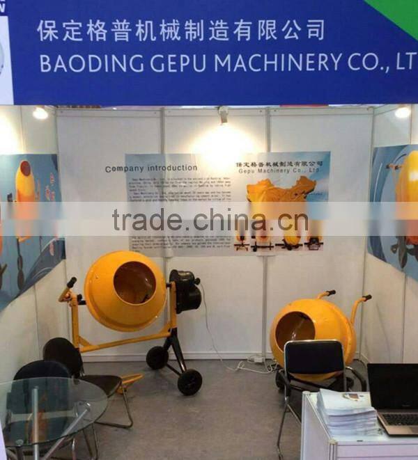 Small Portable Construction Equipment Building Tool Electric Motor Gasoline Engine Concrete Mixer Cement Mixer