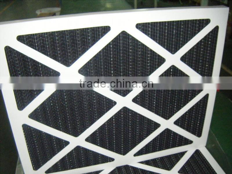 cardboard frame air conditioners activated carbon air filter