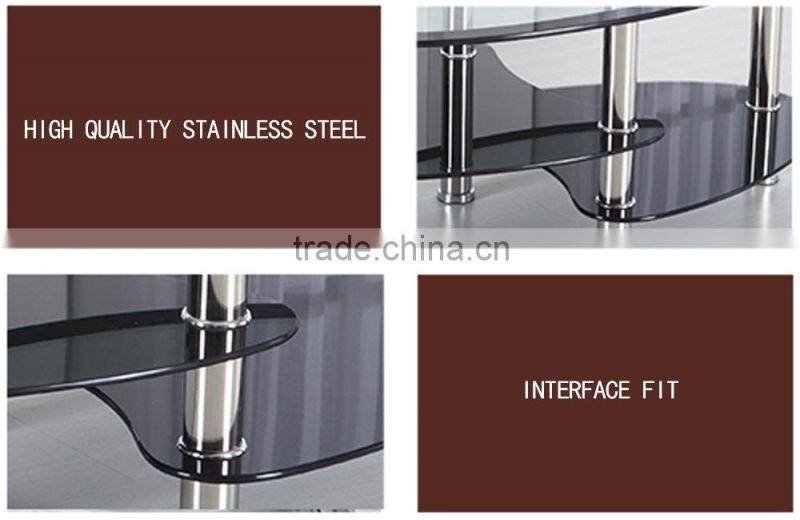 Modern Unique Tempered Glass Coffee Tables/Living Room Tea Table