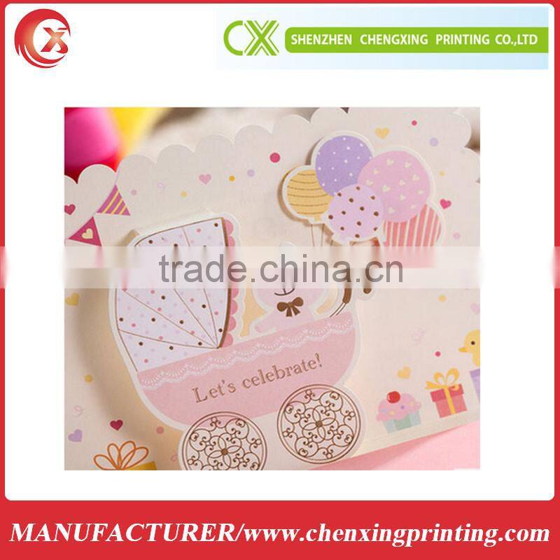 customized christianing invitation card wholesale
