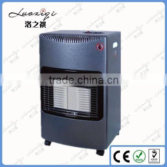propane LPG CE ODS tip- over protection portable ceramic gas heater