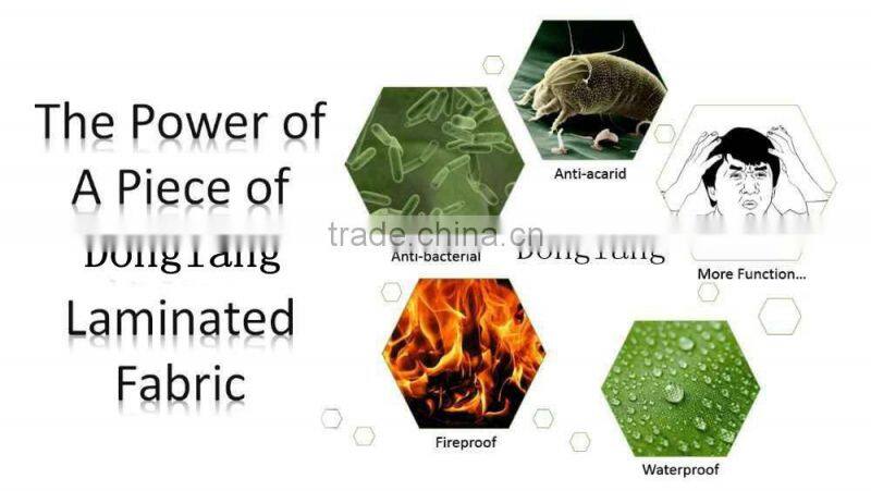 Red Discount Tear-Resistant Laminated Fleece Fabric