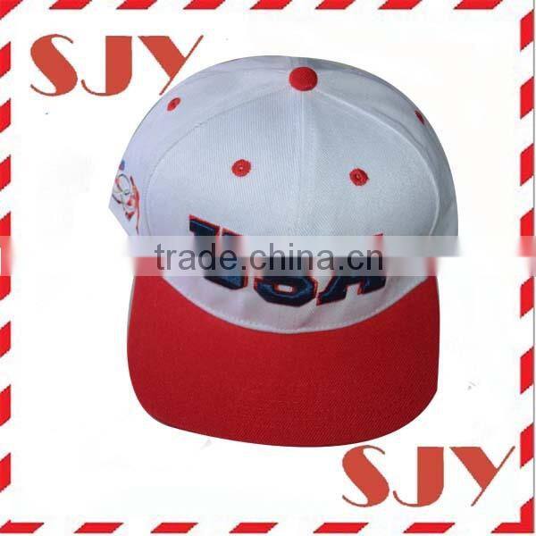 Mens snapback flat bill wholesale hats and caps