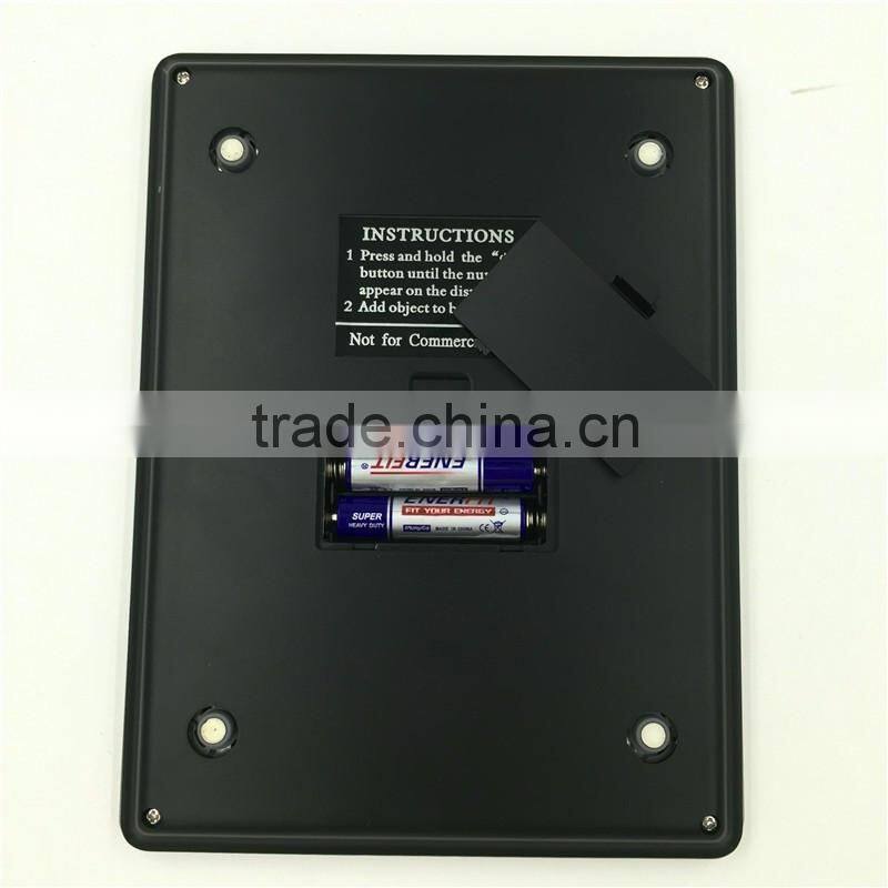 5kg/1g touch screen electric kitchen digital scale