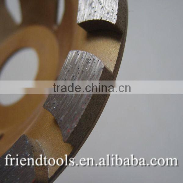 4" Sharp Cup-shape Diamond Grinding Wheel