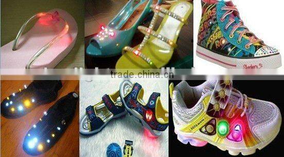 OEM custom led flashing clothes apparel light