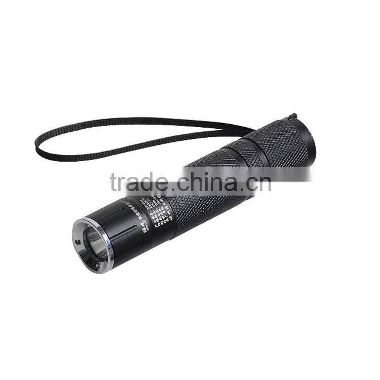 3W high capacity water proof long range rechargeable LED explosion-proof flashlight