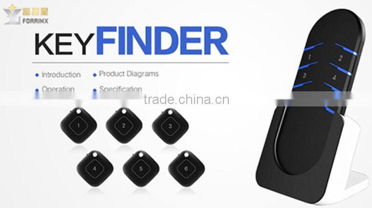 2016 fashion design home usage install on wall wireless/bluetooth anti-lost key finder