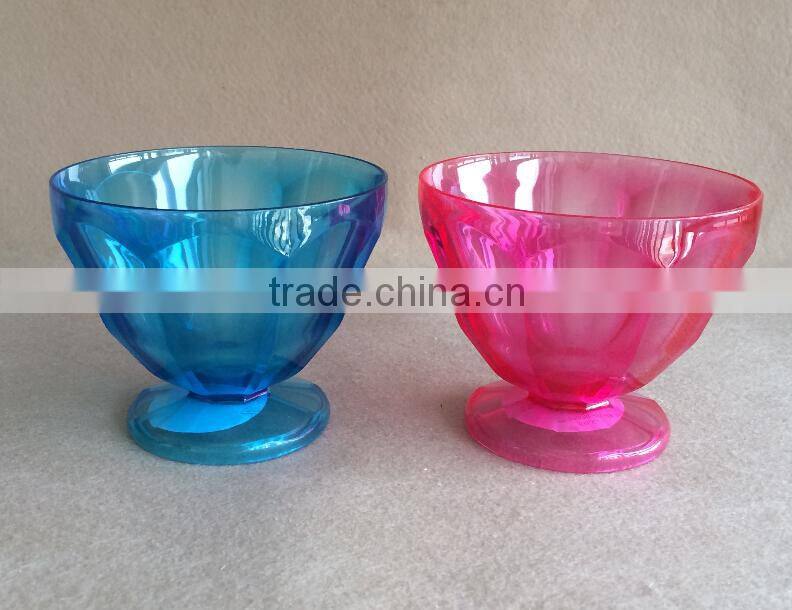 Plastic PS ice cream sundae dish #TG20778