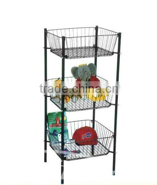 PF-S039 3 tier wire fruit basket