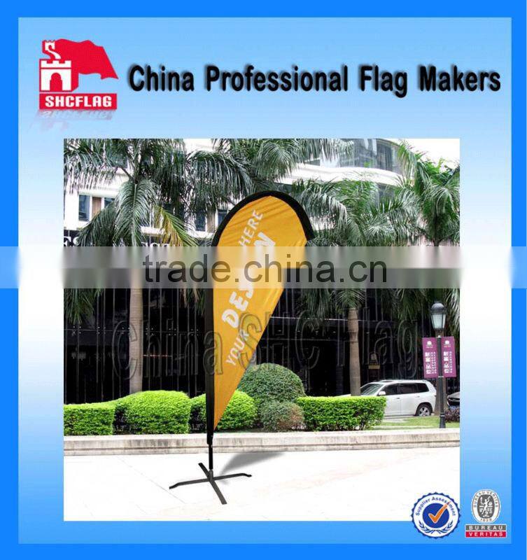 NO MOQ custom feather beach flag sublimation printer