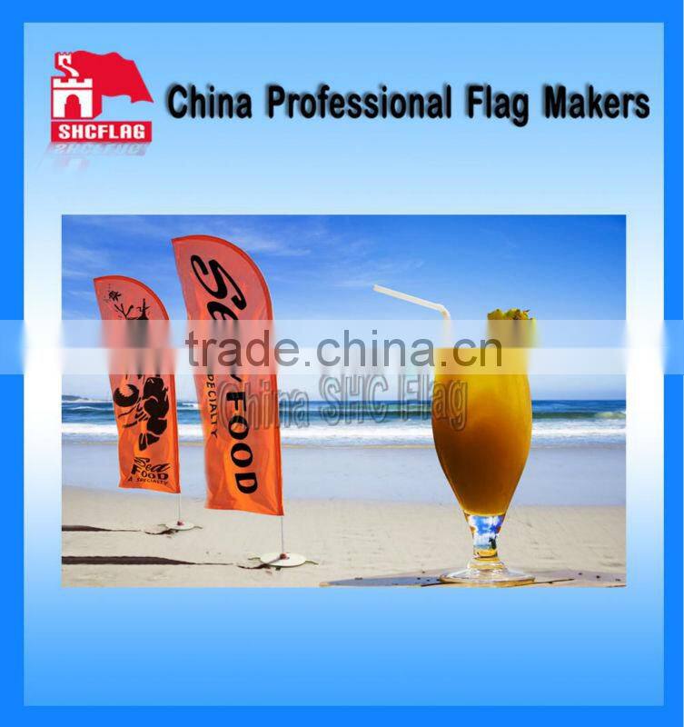 Flagpole Beach Flag And Stand For Outdoor Or Indoor