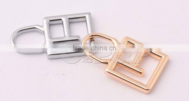 Good polish and plating zipper puller for bag and garment