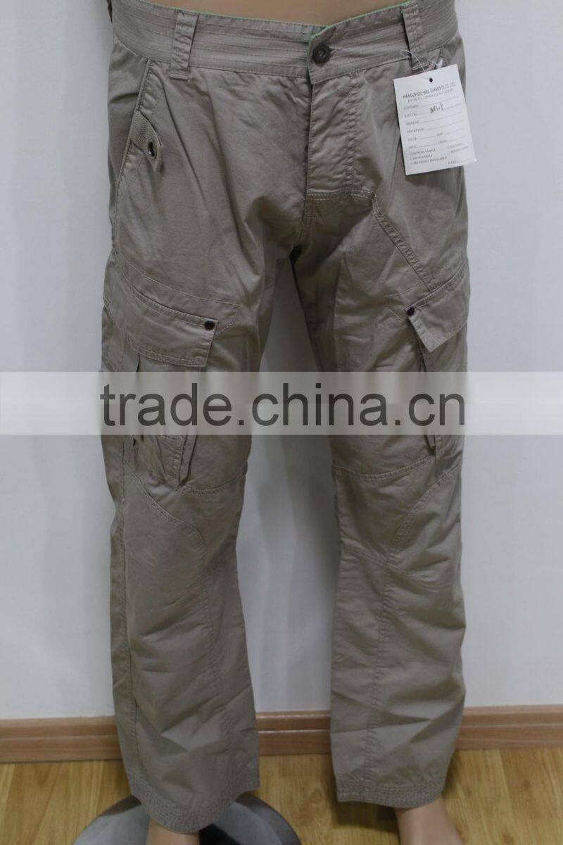 Hippie fashion warm pants winter trousers for men
