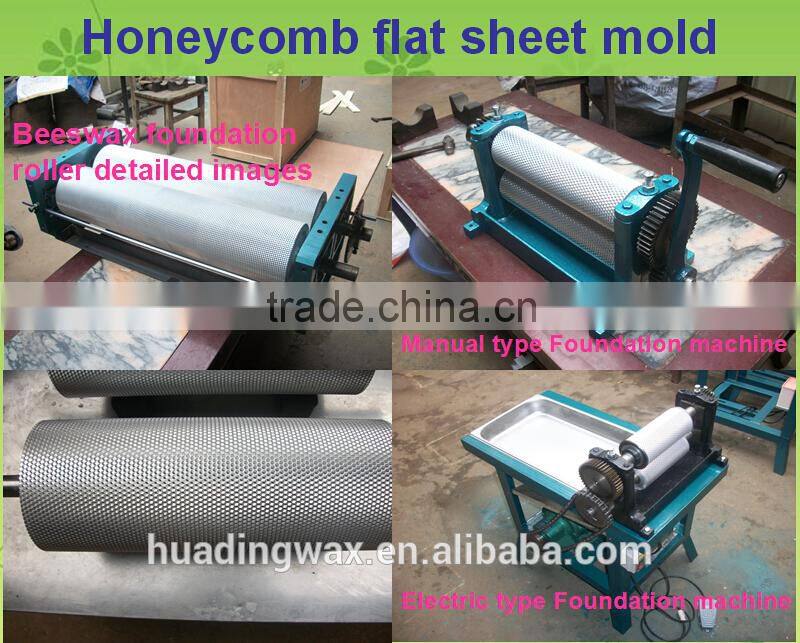 Hot sale manual beeswax foundation machine with high quality and durability
