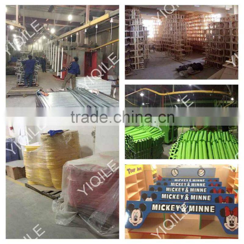 2016 fashion design PE / PP material kids study table for kindergarten