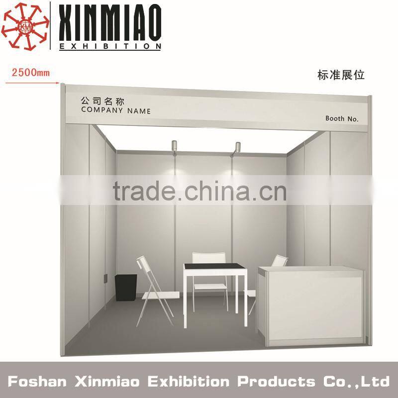 Aluminium Negotiation Desk Square Desk for exhibition and Display