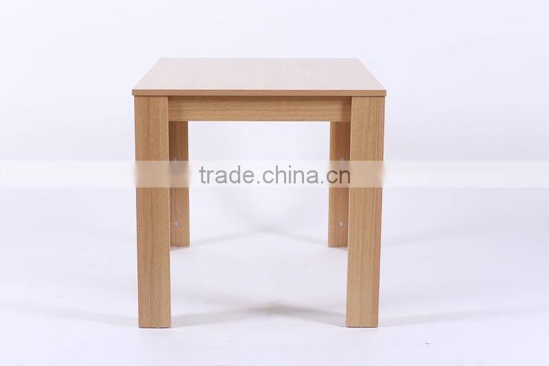 Melamine MDF Dining Table With Stool Supply For Many Countries