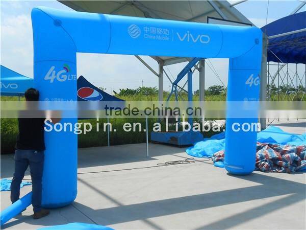 waterproof 4.5m outdoor promotion cheap inflatable arch for sale