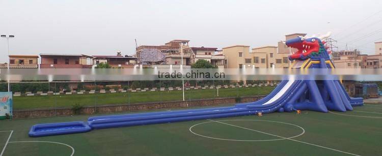 HUGE DRAGON INFLATABLE WATER SLIDE FOR ADULTS AND CHILDREN