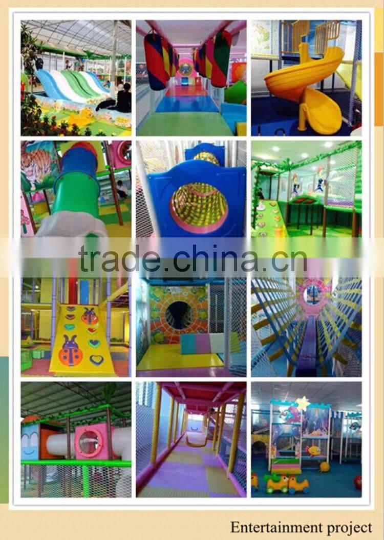 Mini Kids Indoor Playground Naughty Castle Entertainment Playground.