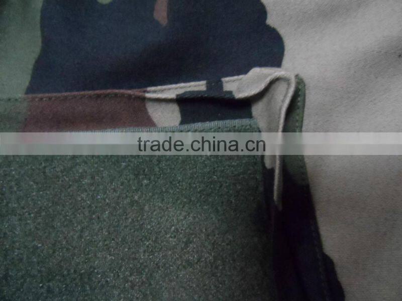 OEM cotton polyester ripstop canadian army woodland camouflage army comba uniform