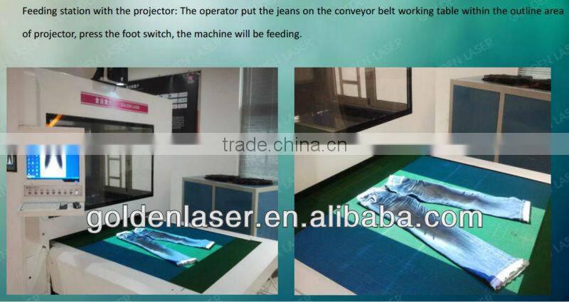 Laser Machine for Jeans Processing,Fading,Sand Blasting,Marking