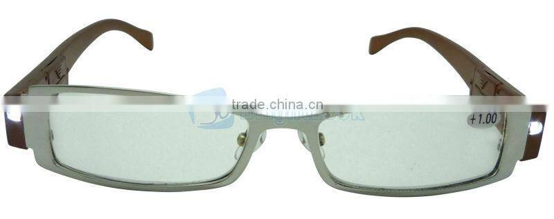 Nice reading glasses with light eye glasses led glasses hot selling BRM2846