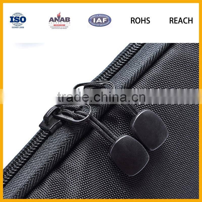 Universal Portable Organizer Double Compartment Carry Travel Case Holder Bag with Hand Stra