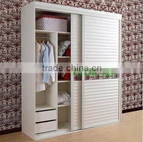 Sliding door wooden livingroom wardrobe cabinet