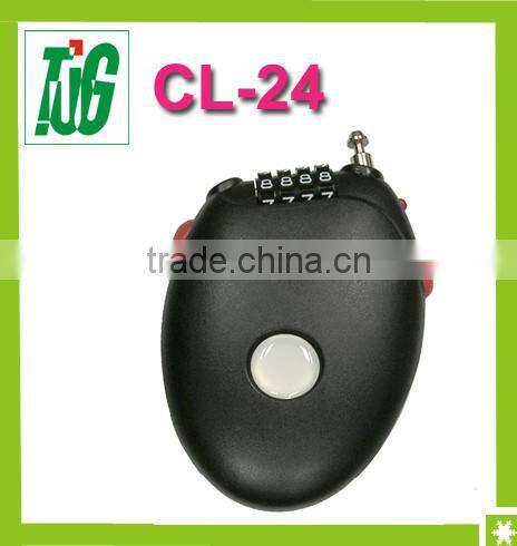 Retractable Cable lock, Bicycle Lock