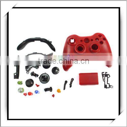 Controller Case Shell + Buttons For XBox 360 Red