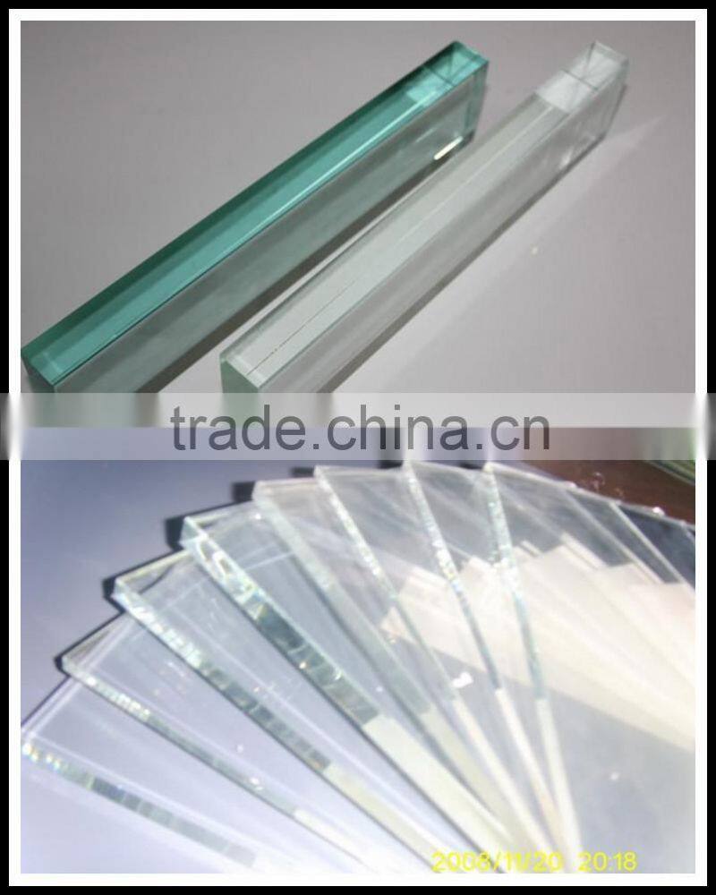 2-19mm extra clear reinforced glass