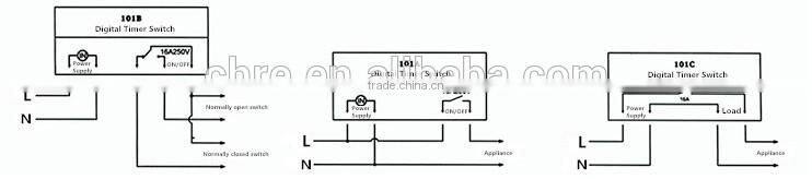 Digital Timer Switch NBL101A