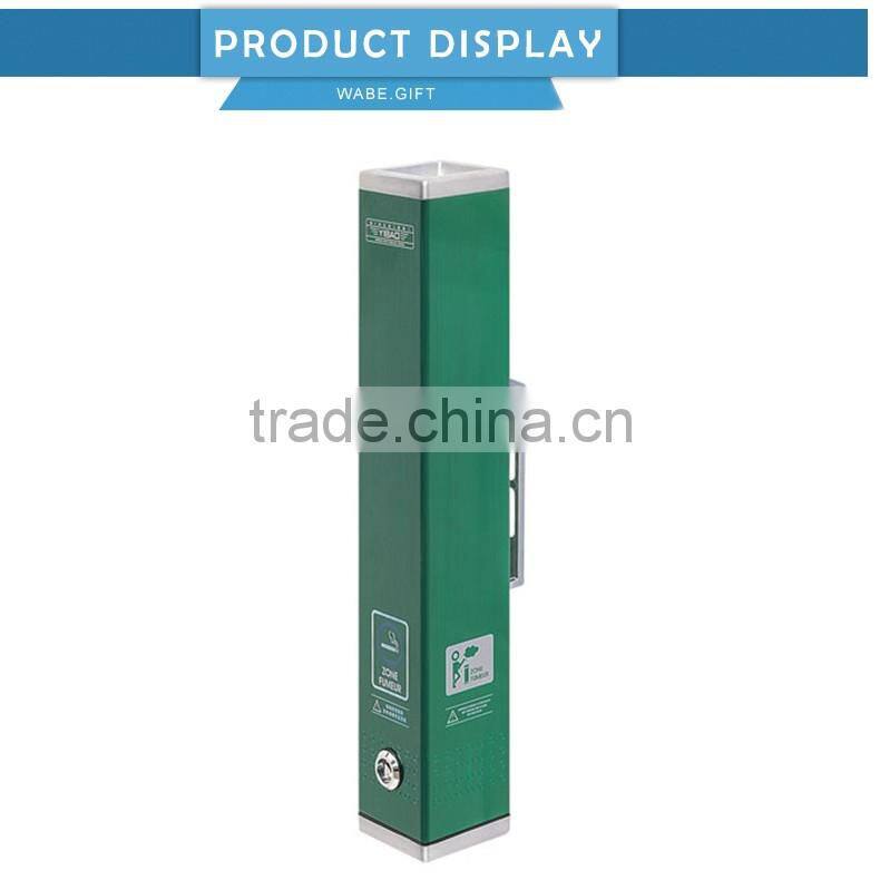 aluminium outdoor wall mounted cigarette ashtray 104-SE