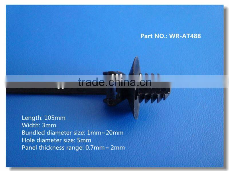 High quality high flexibility Cable tie for automobiles
