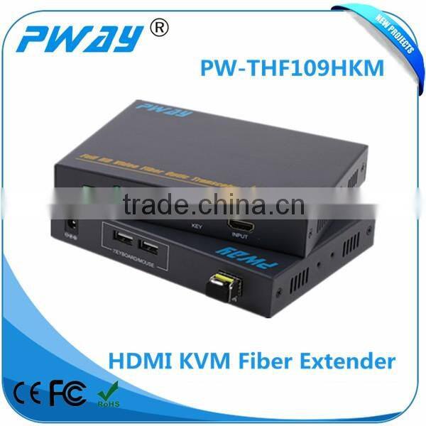 HDMI video transmitter up to 10km over one transmission cable