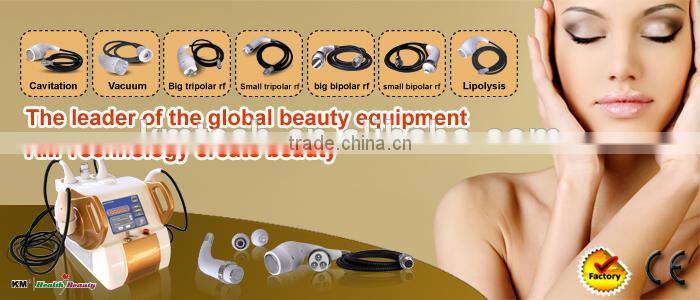 7 in 1 multifunction beauty instrument/fast cavitation slimming machine (KM-RF-U300B)
