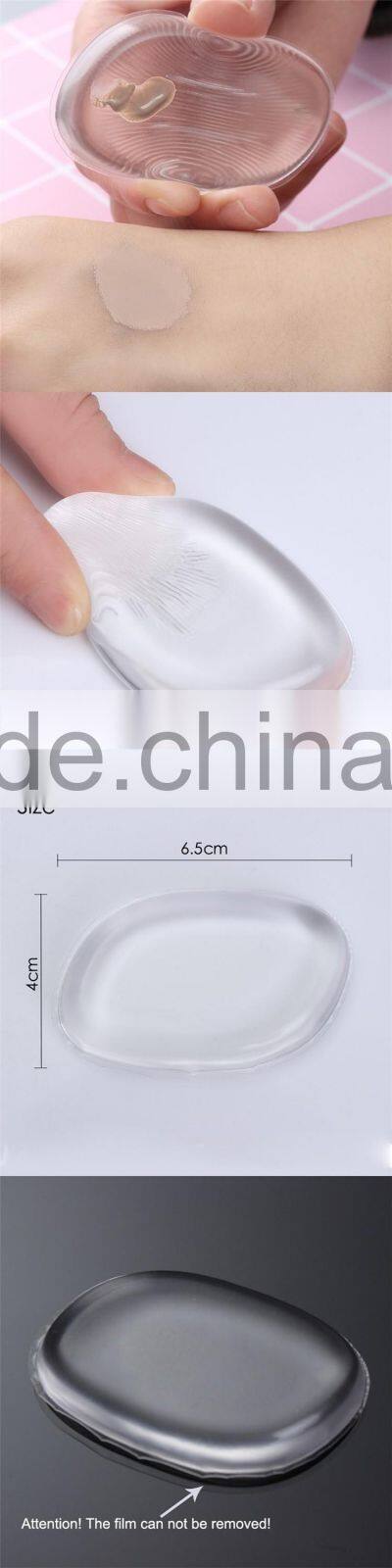 Beauty transparent BB cream moist latex silicone gel sponge