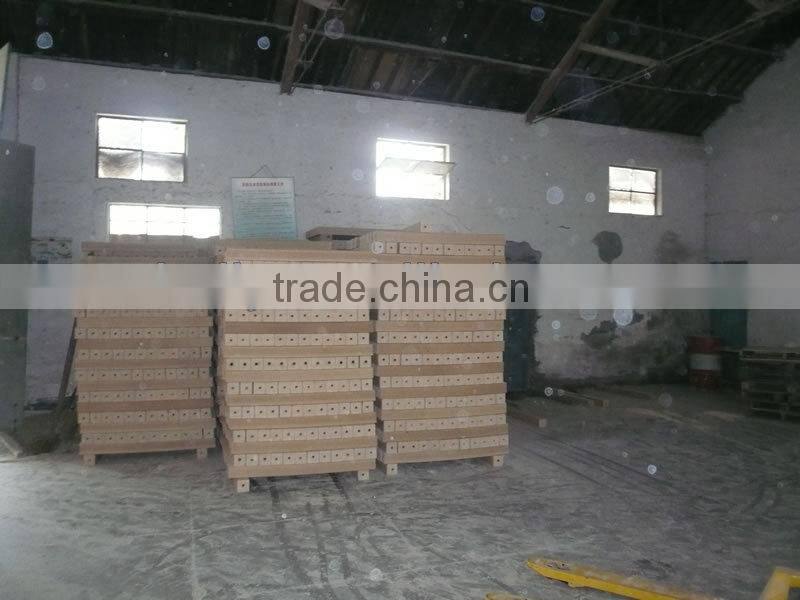 Wood pallet block hot press machine and wood block making machine