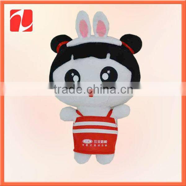 Cut Lovely Handmade plush dolls animal push toy in China