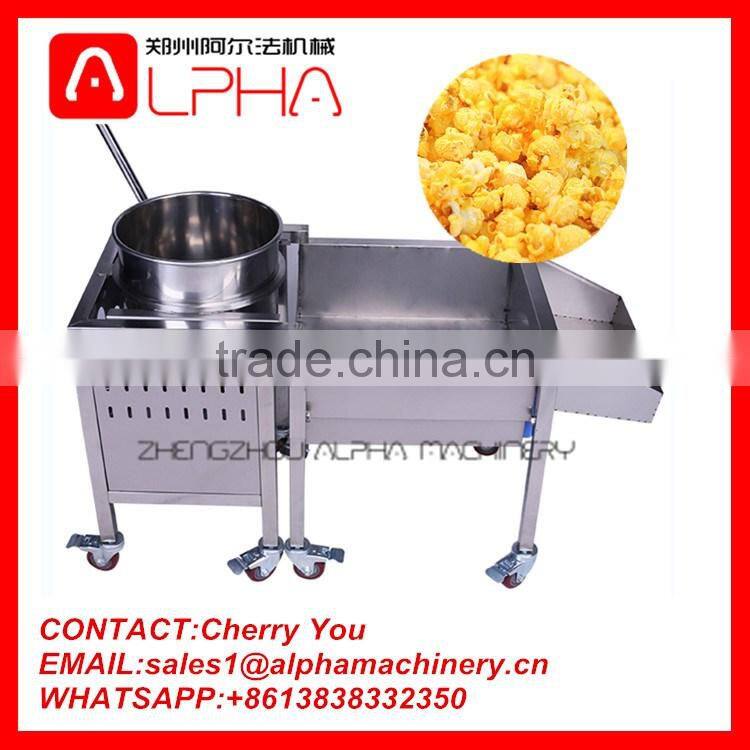 Electric power popcorn machine/full automatic popcorn machine on sale