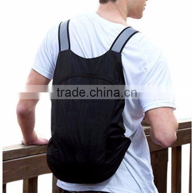 Wholesale fashion foldable backpacks for men