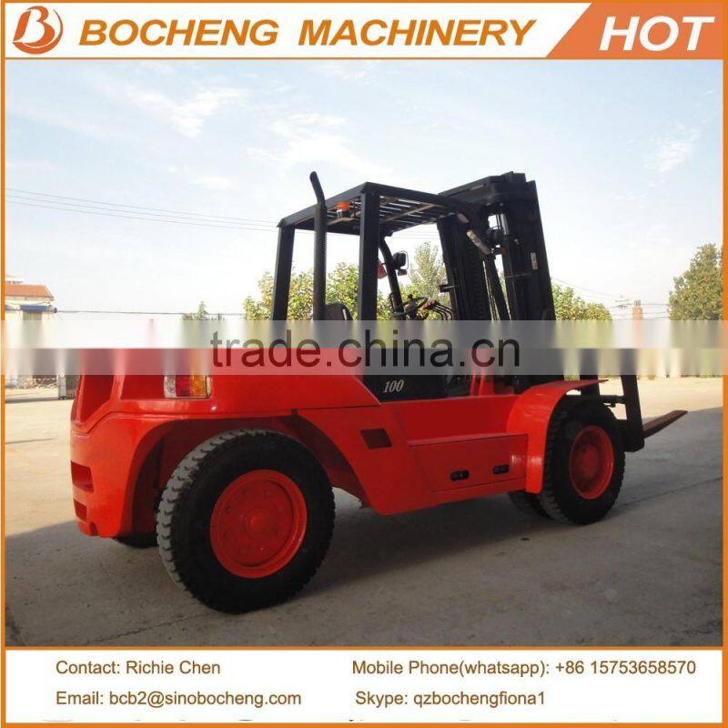 WECAN Brand 10 Tons Diesel Forklift CPCD100F