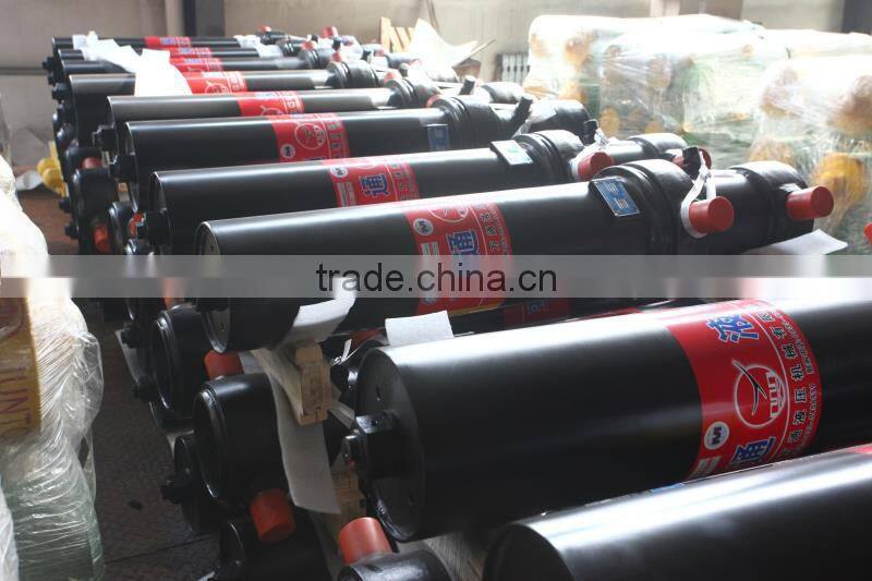 Hyva front end loader hydraulic cylinders for tipper trailer