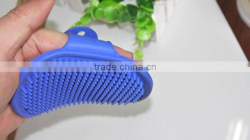 Rubber Pet Comb with Adjustable Belt