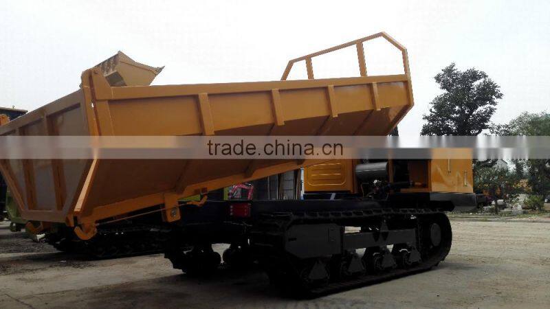 2016 new rubber crawler trailer crawler dumper in stock for sale