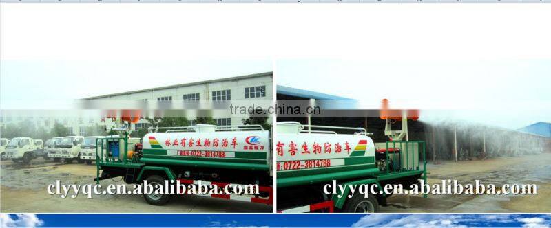 High quality Dongfeng DFAC 4000 liter pesticide truck